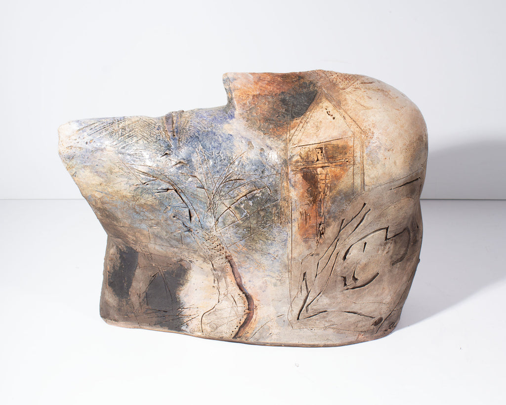 Mike Moran 1988 Studio Pottery Sculpture