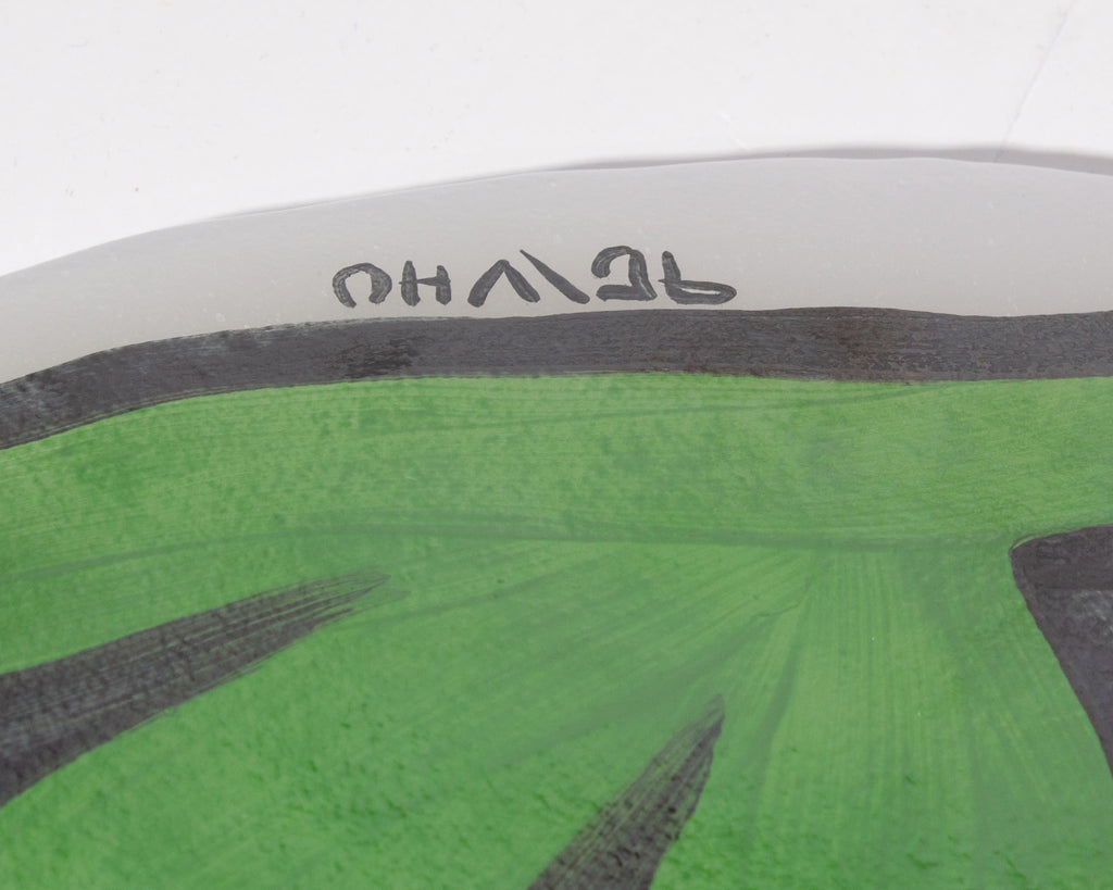 Ulrica Hydman Vallien Kosta Boda Glass Snake Plate – Sheafer +