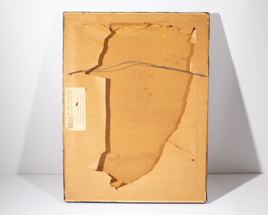 Walter Louis Jones 1971 “Wind Toy Study” Drawing