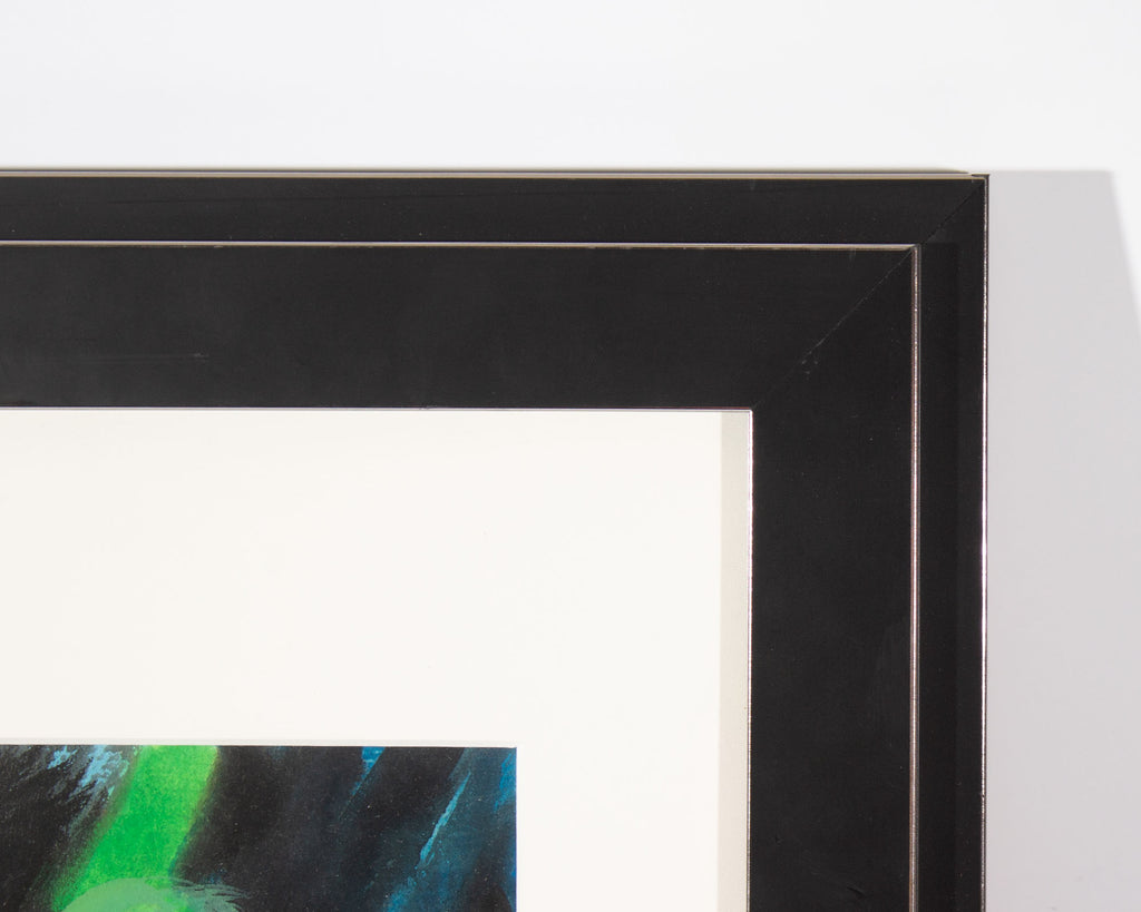 George Coggeshall 1968 Abstract Mixed Media Painting