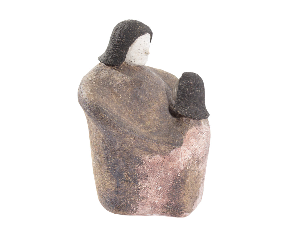 Gordon Martz Ceramic Sculpture of Two Figures