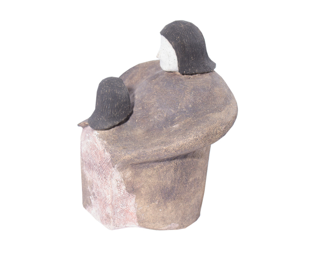 Gordon Martz Ceramic Sculpture of Two Figures