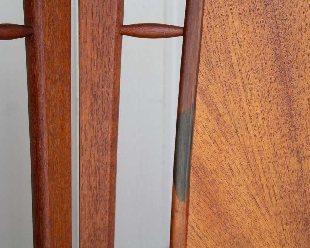 Mid Century Modern Teak Folding Screen