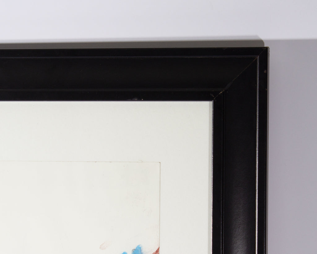 2006 Abstract Figurative Chalk Pastel Drawing
