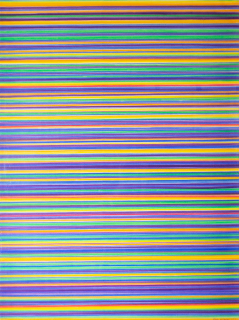 Steve Redman 1973 Airbrush on Paper Painting