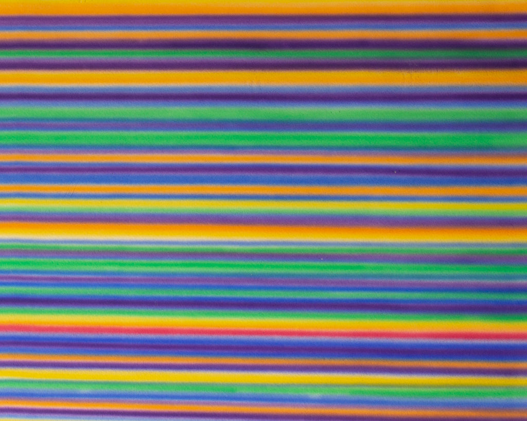 Steve Redman 1973 Airbrush on Paper Painting