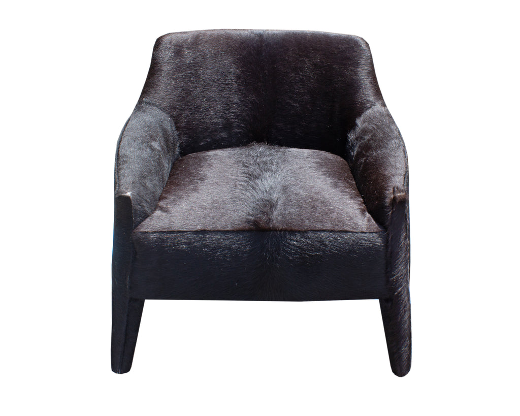 Verellen “Murphy” Black Hair on Hide Armchair