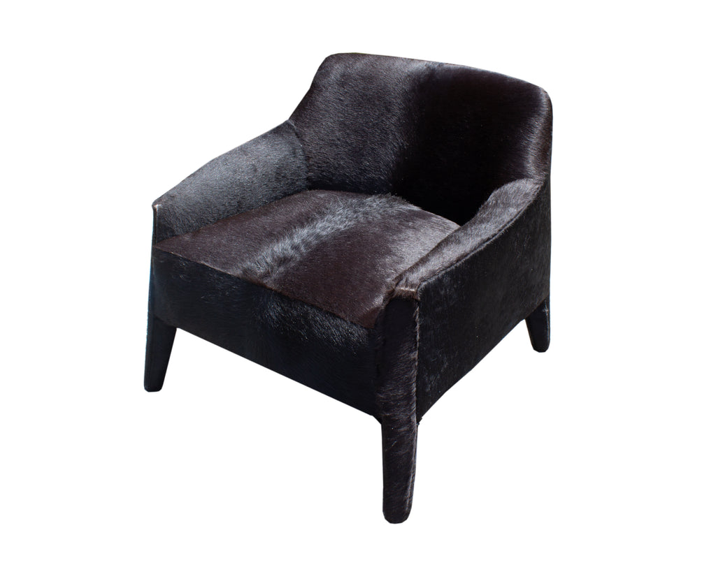 Verellen “Murphy” Black Hair on Hide Armchair