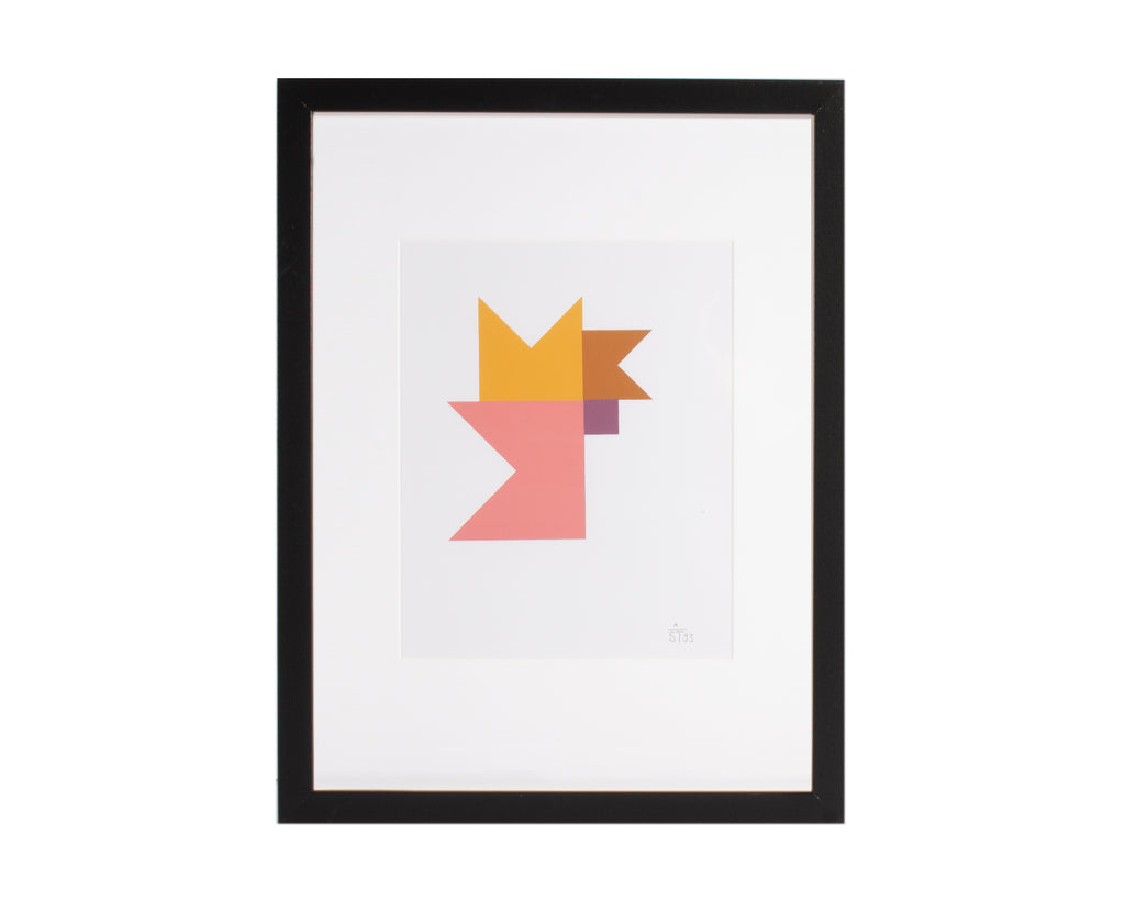 Anton Stankowski 1995 “Konstruktion and Intuition” Serigraph Print