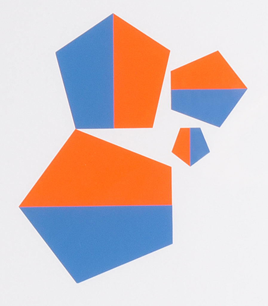 Anton Stankowski 1995 “Konstruktion and Intuition” Serigraph Print