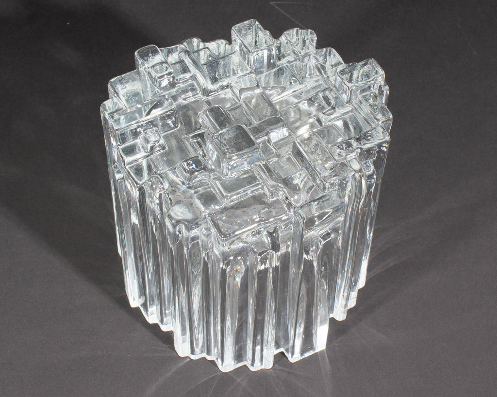 Tapio Wirkkala 1970s “Arcadia” Iittala Crystal Vase – Sheafer +