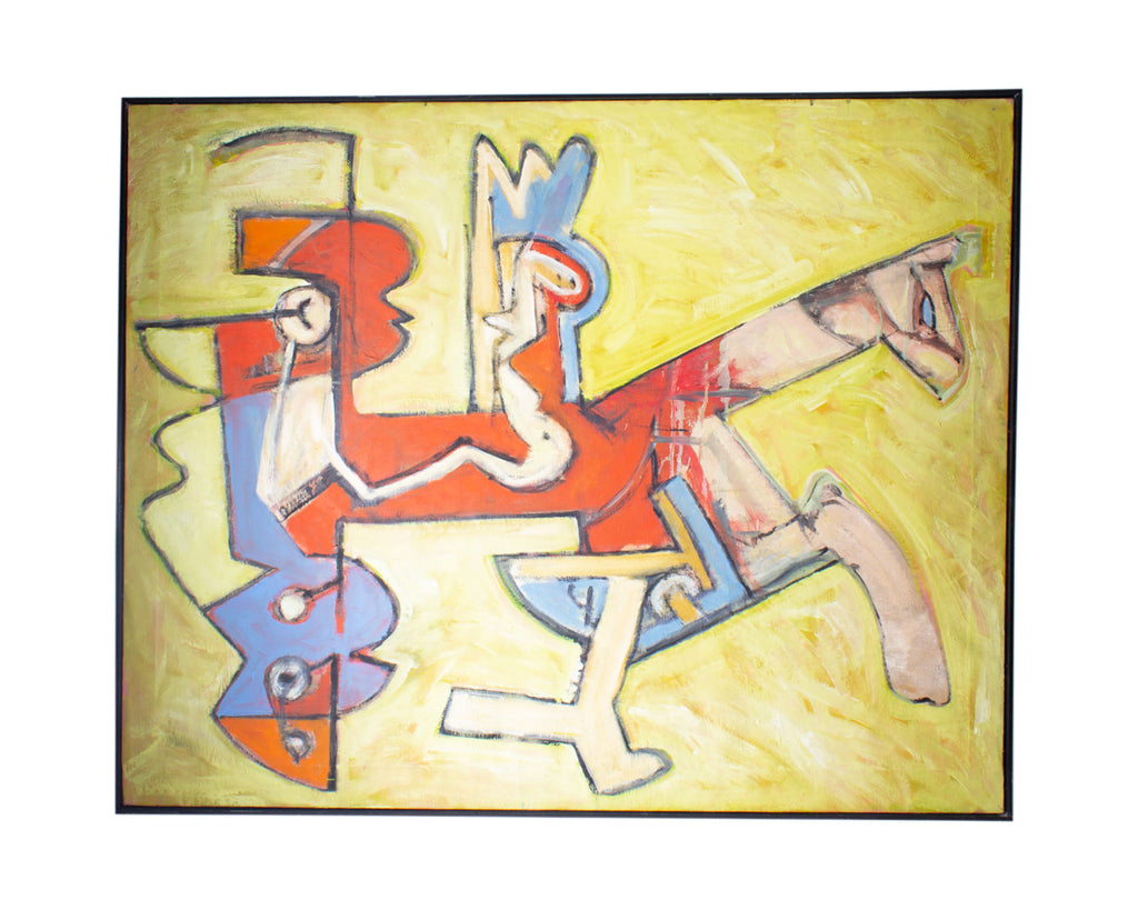 James Bruch Abstract Oil Painting on Canvas