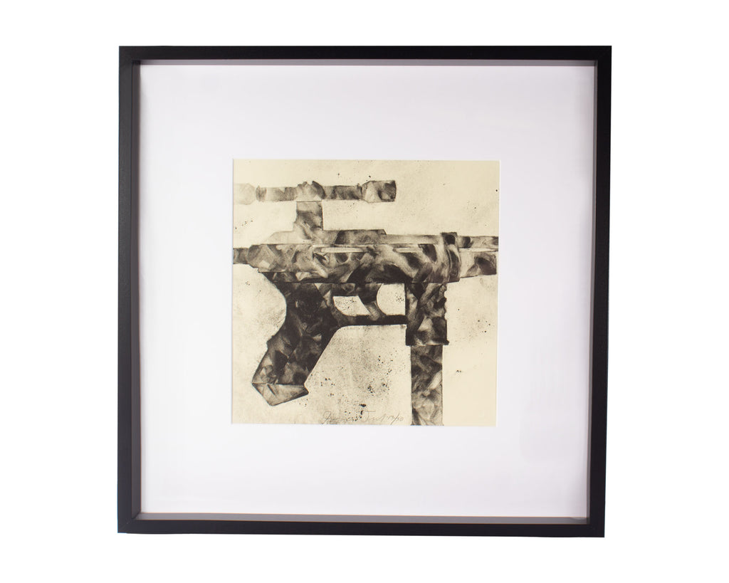 James Drake 1989 “Fun Gun Laser” Lithograph