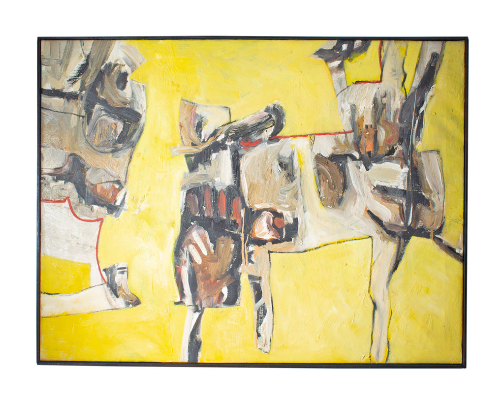 James Bruch Abstract Oil Painting on Canvas