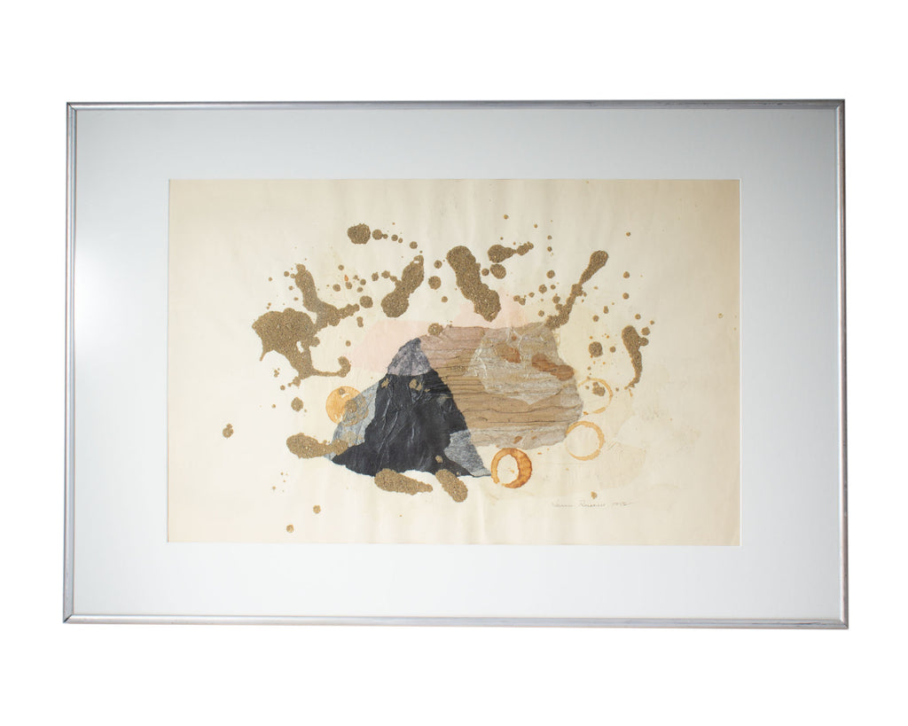 James Spencer Russell 1958 Mixed Media Collage