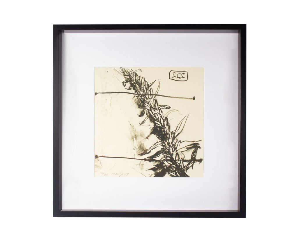 Roberto Juarez 1989 “Before 17 Days” Lithograph
