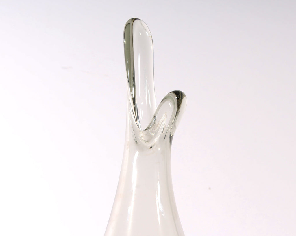 Per Lütken for Holmegaard 1954 Danish Glass "Duckling" Vase