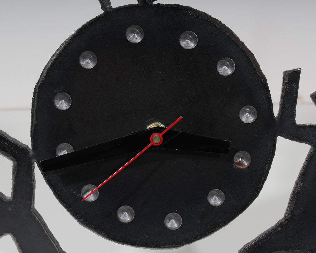 Ivan McLean 1995 Metal Pop Art Clock