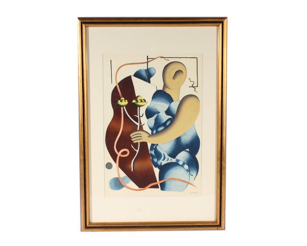 Fernand Léger 1955 Lithograph from “Derriere le Miroir,” Nos. 79-81