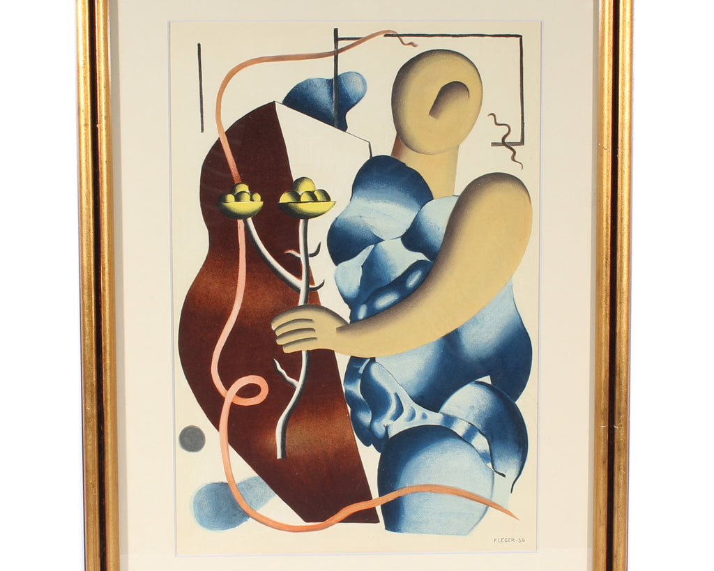 Fernand Léger 1955 Lithograph from “Derriere le Miroir,” Nos. 79-81