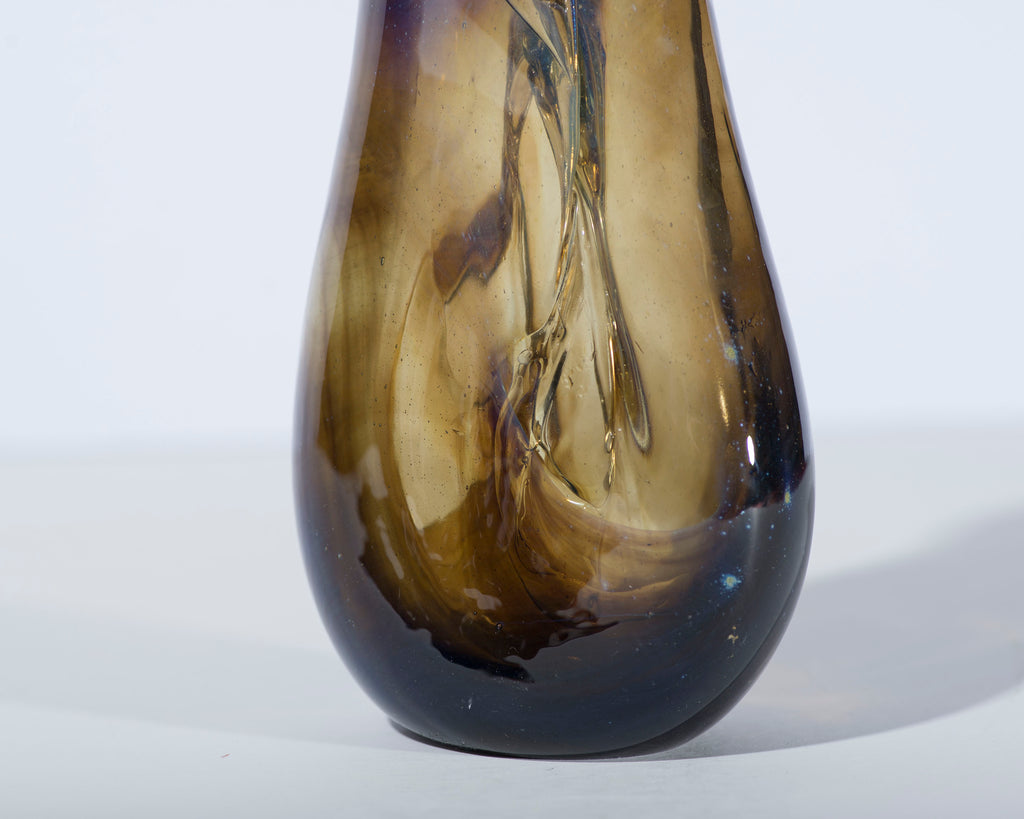 Michael Boylen Signed Art Glass Vase