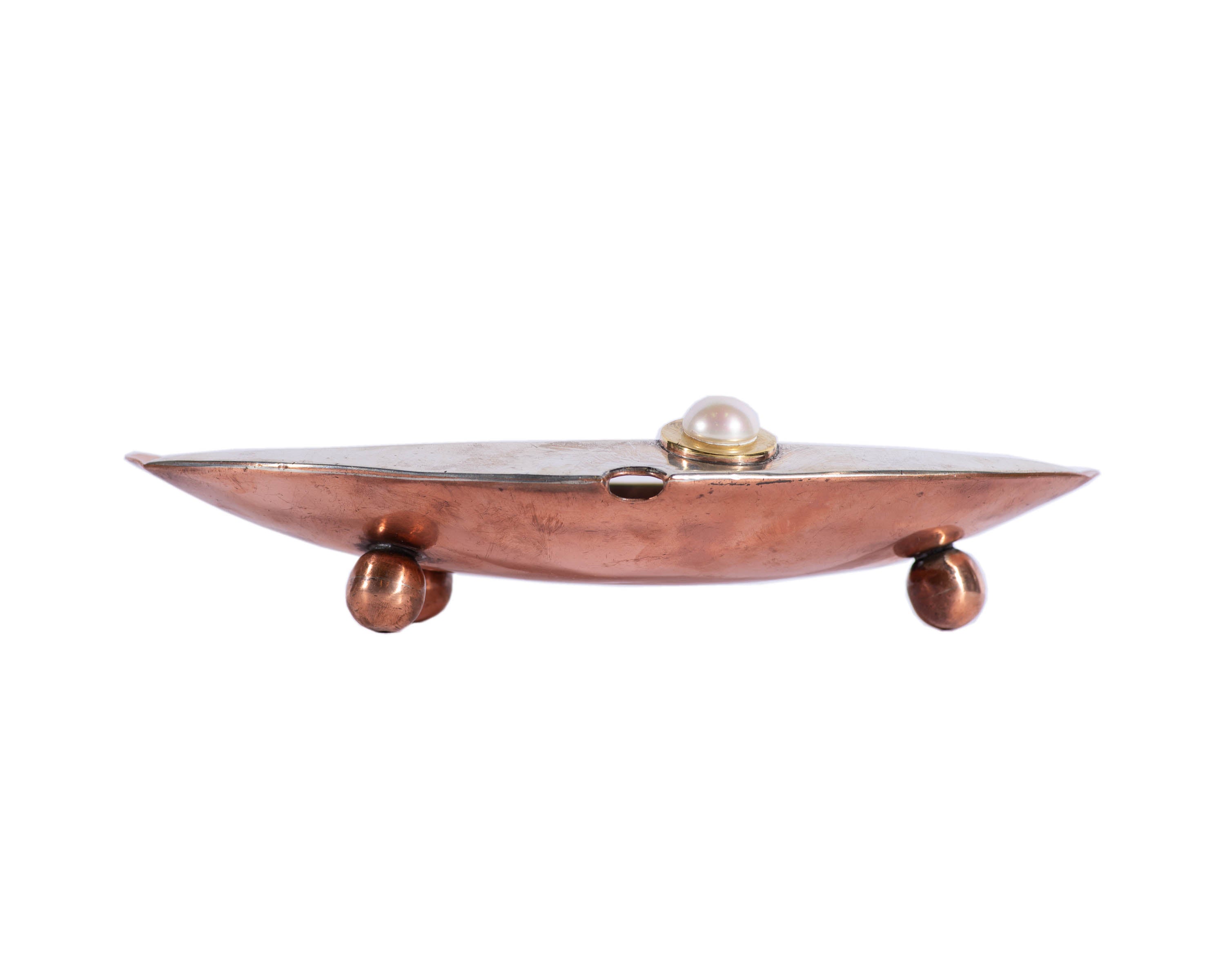 Los Castillo Mexican Copper Brass Fish Dish – Sheafer + King Modern