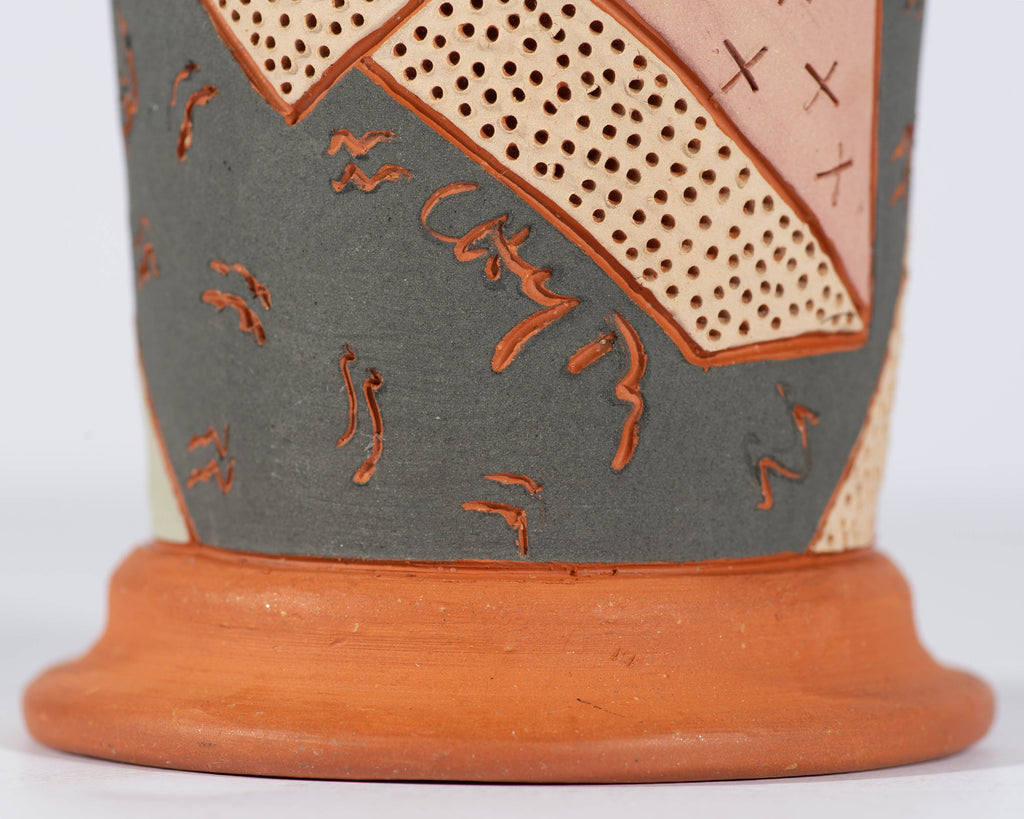 Lynne Chytilo Signed Postmodern Studio Pottery Vessel