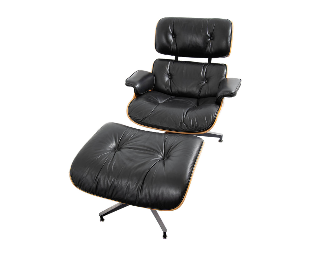 Charles and Ray Eames Lounge Chair and Ottoman for Herman Miller