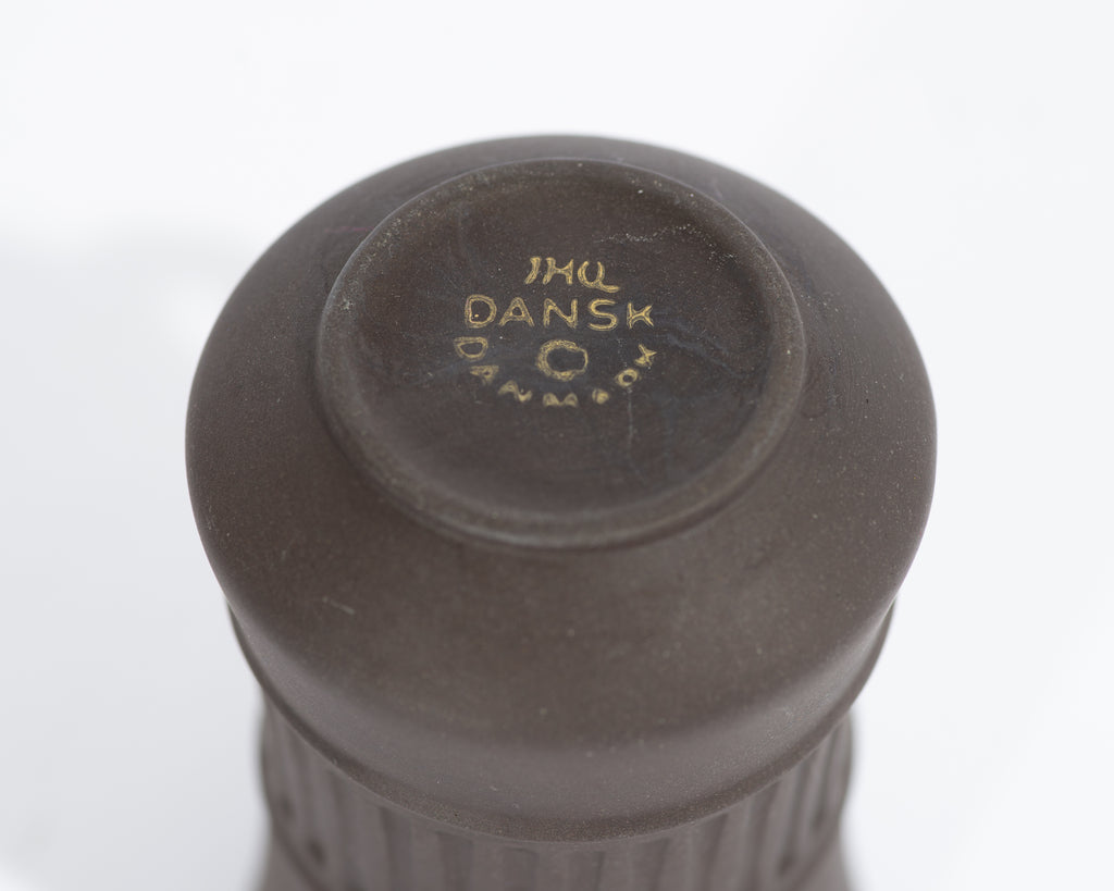 Jens Quistgaard Dansk Flamestone Demitasse Cups and Saucers