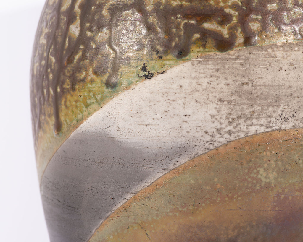 S. Harker 1993 Signed Studio Pottery Vase