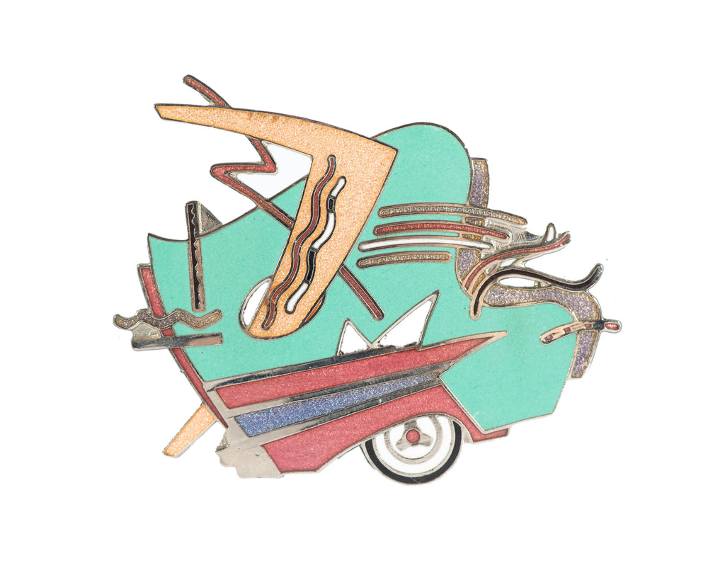 Lili Lakich Acme “Drive In” Brooch