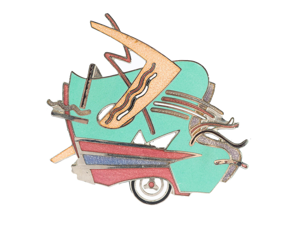 Lili Lakich Acme Memphis Style “Drive In” Brooch
