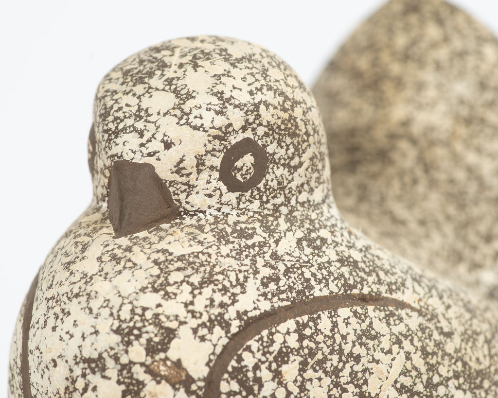 James Lovera Signed Ceramic Speckled Bird