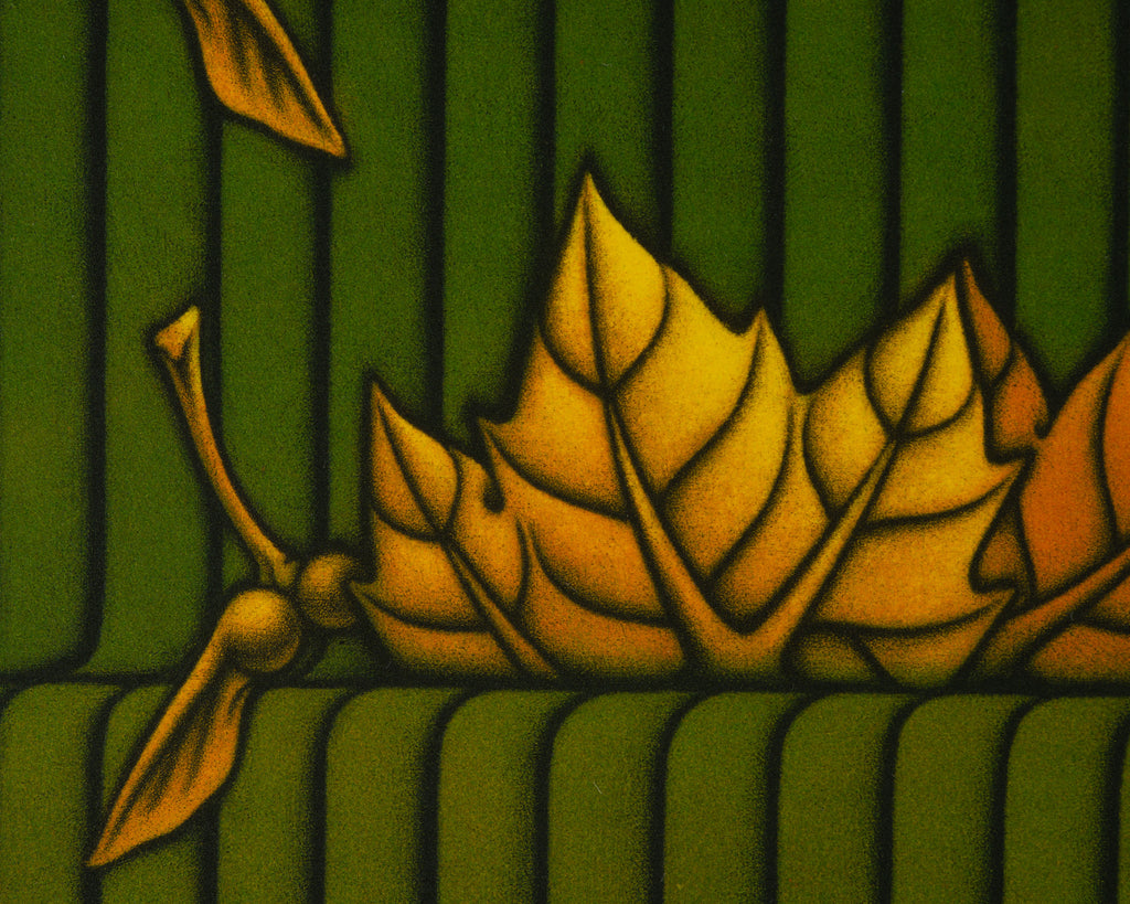 Kazuhisa Honda Signed Limited Edition “Park” Abstract Mezzotint