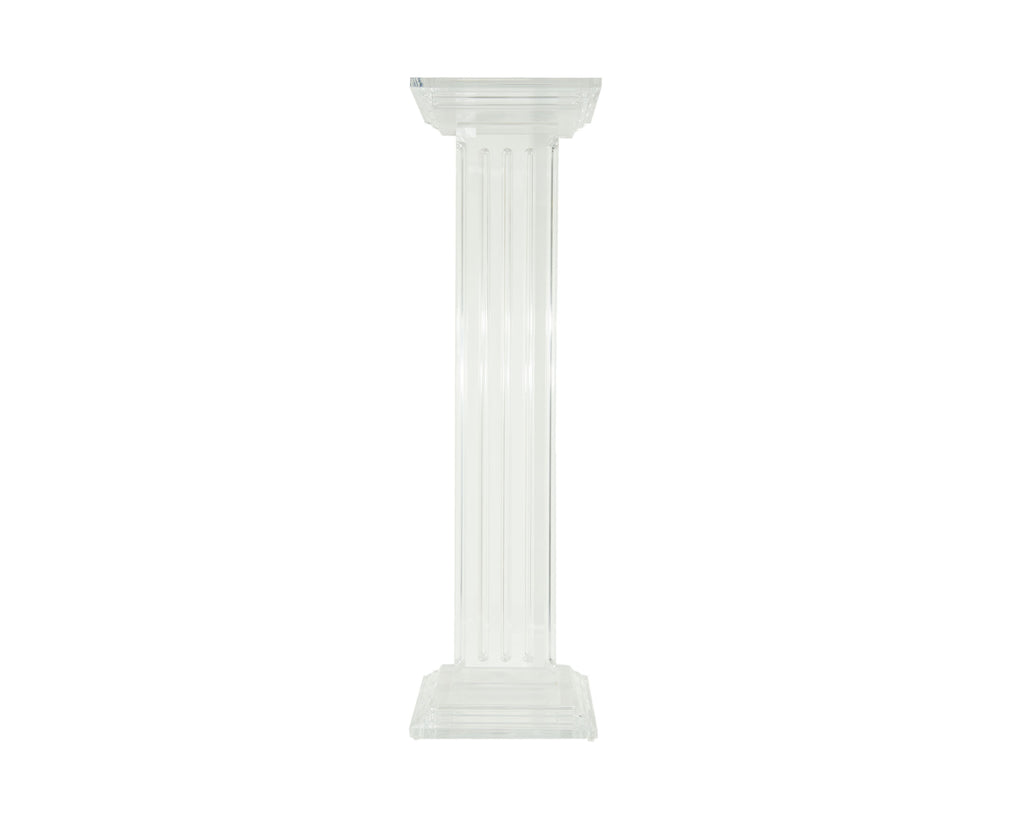 Shlomi Haziza Lucite Column Style 48” Pedestal
