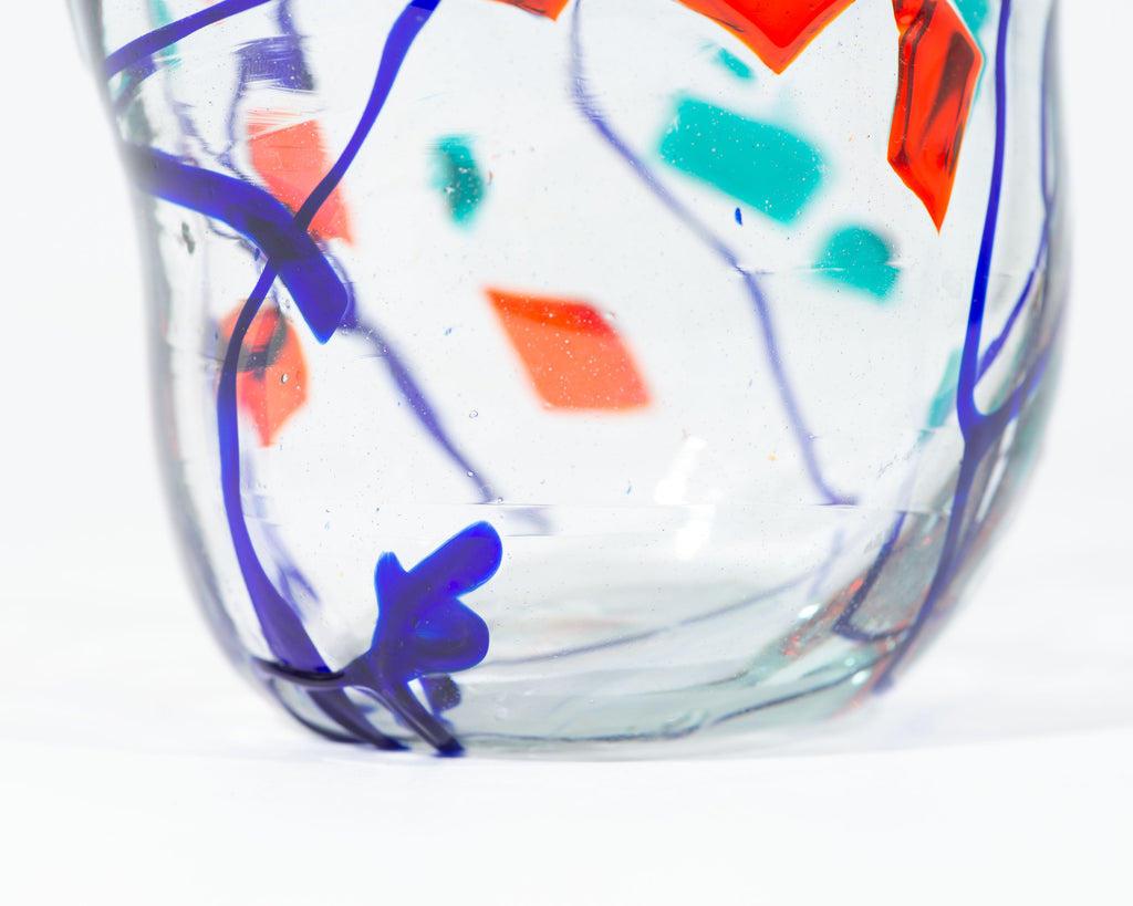 Kai Koppel 1997 Signed Art Glass Vase