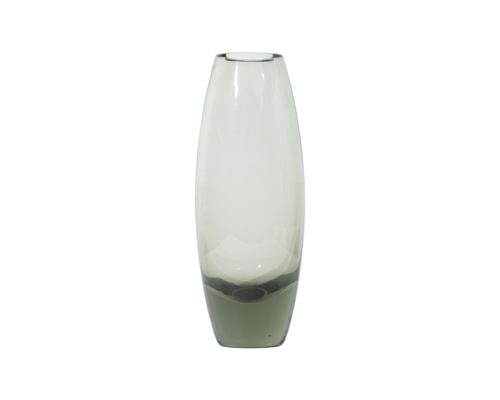 Per Lutken Holmegaard Gray “Hellas” Glass Vase