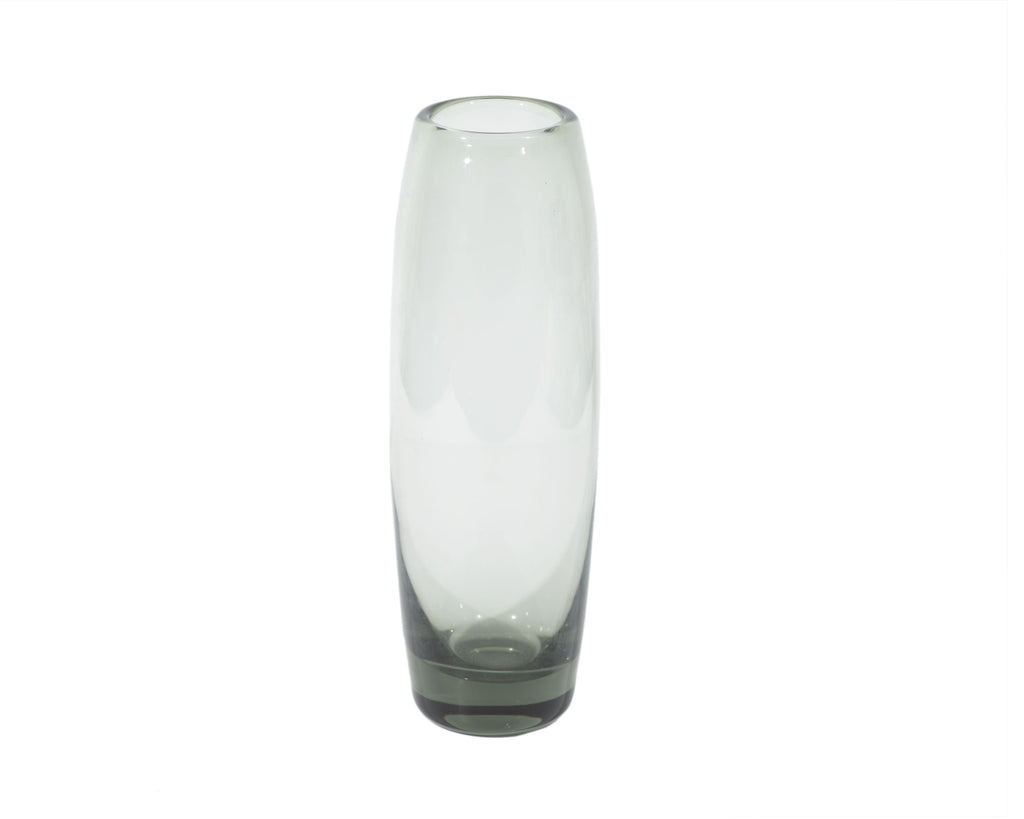 Per Lutken Holmegaard Gray Glass Vase