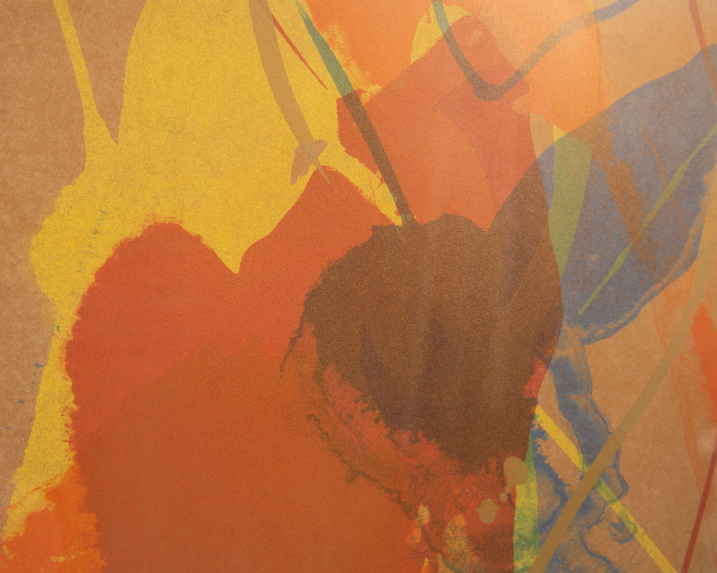 Paul Jenkins 1972 Signed “Sandman” Abstract Lithograph