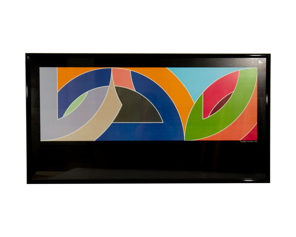 Frank Stella York Factory Poster