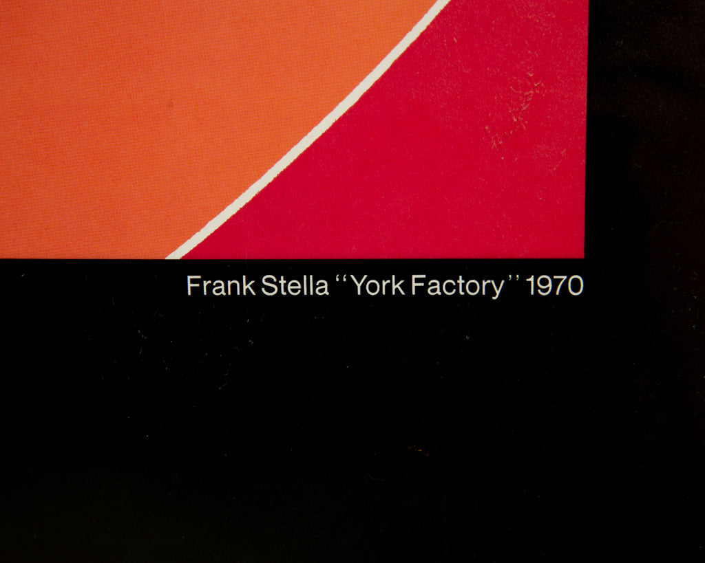 Frank Stella "York Factory" Poster