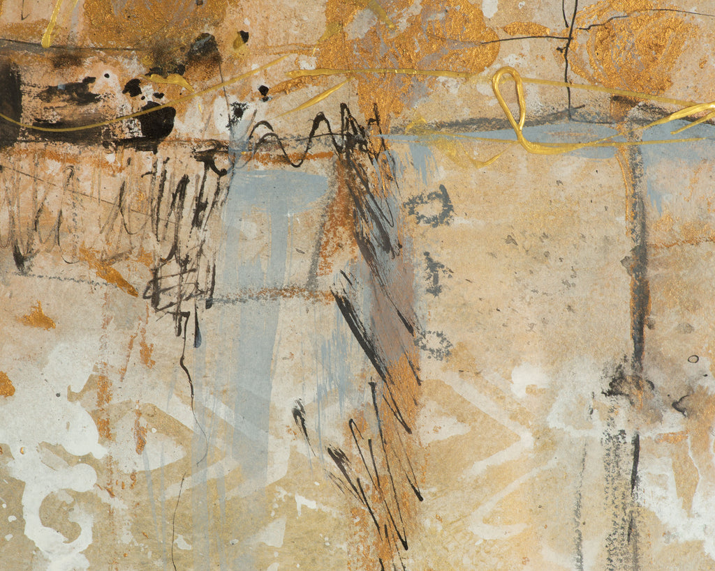 Sherry O’Neill Signed Abstract Mixed Media Painting
