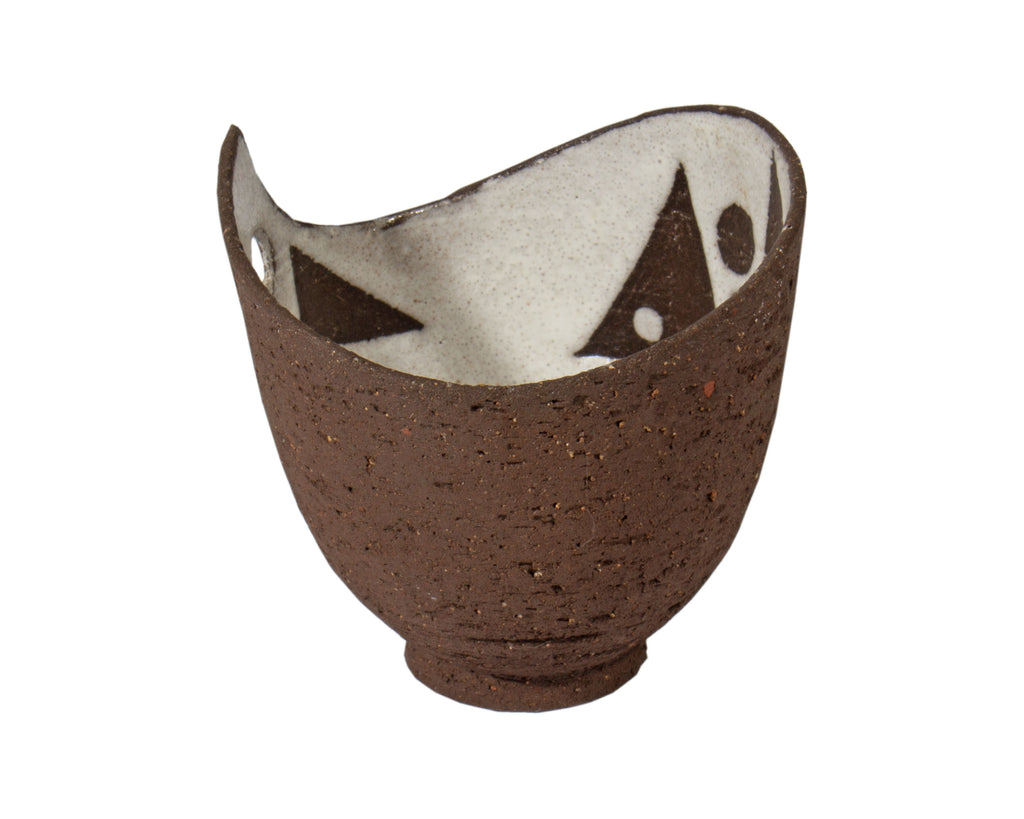 Thomas Toft 1950s Danish Ceramic Salt Cup
