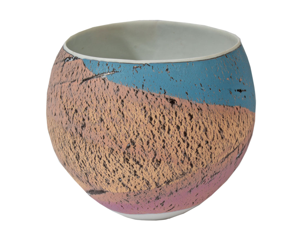 Kristin Andreassen Signed 1986 Studio Pottery Porcelain Vessel