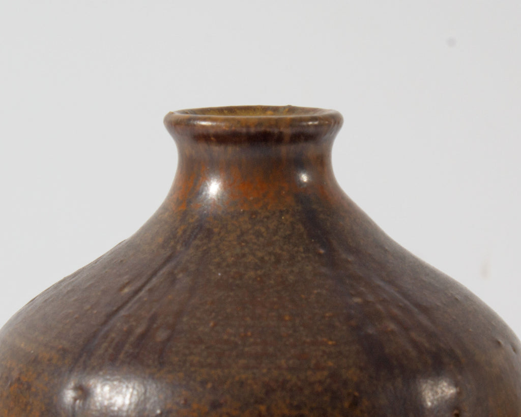 Blanche Vanis Signed Studio Pottery Weed Pot Vase