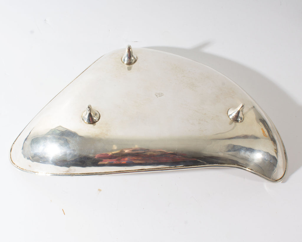 C. Zurita Mexican Modernist Sterling Silver Biomorphic Bowl