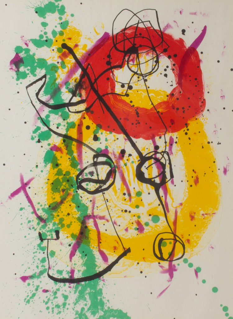 Joan Miró 1961 Lithograph from XXe Siecle, No. 16