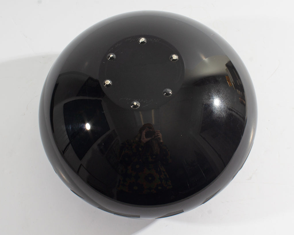 Correia 1988 Limited Edition Black Glass Vase