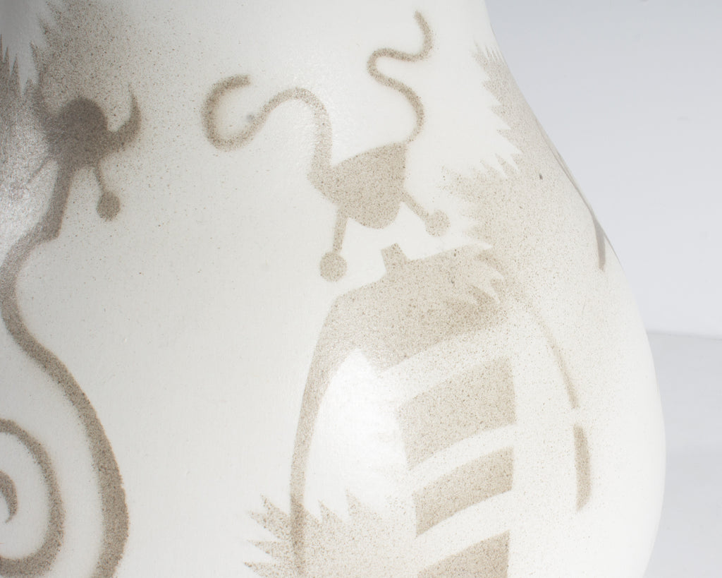 M. Redhorse Signed Diné Navajo Pottery Vase