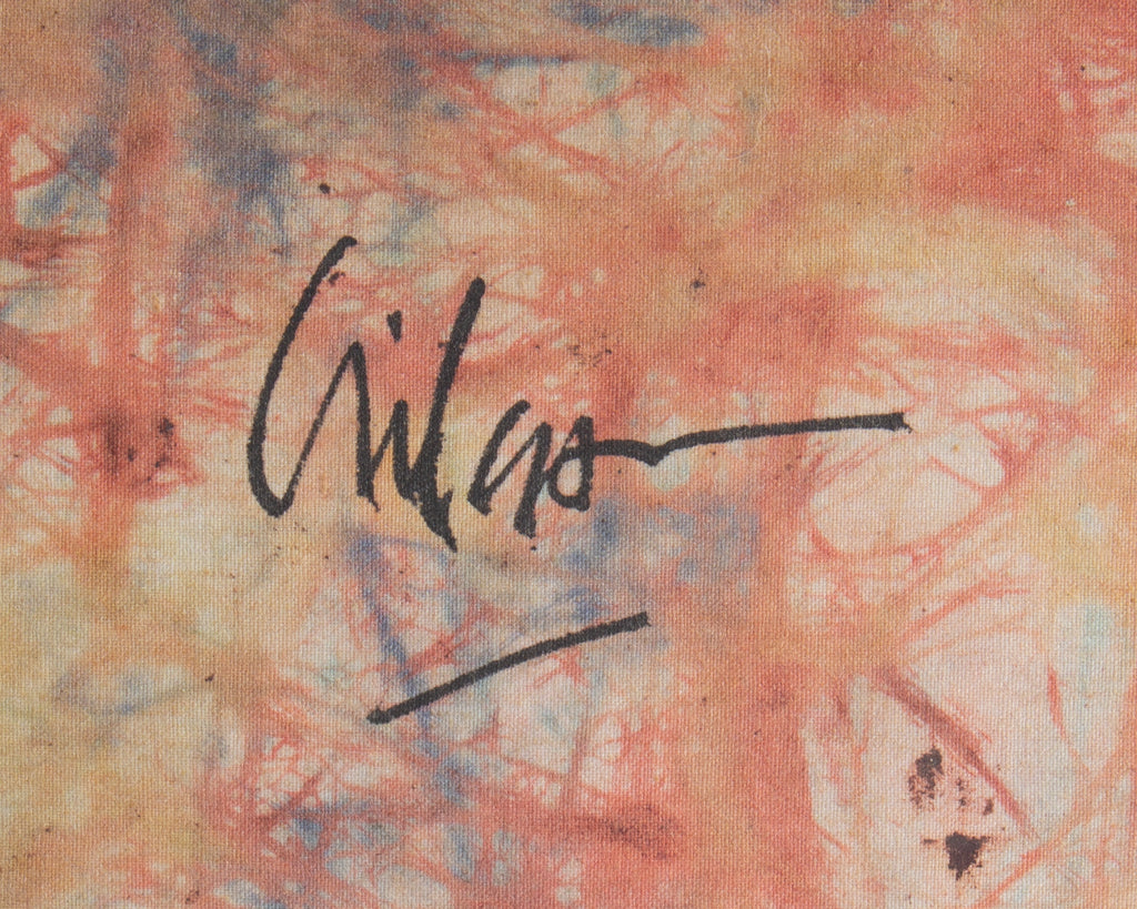 Harry Hilson Signed Abstract Batik